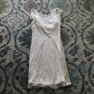 Gorgeous backless sequin dress